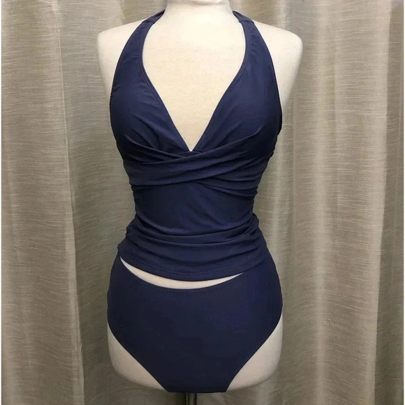 Other - NWT 2pc Women’s Halter Tankini Swimsuit